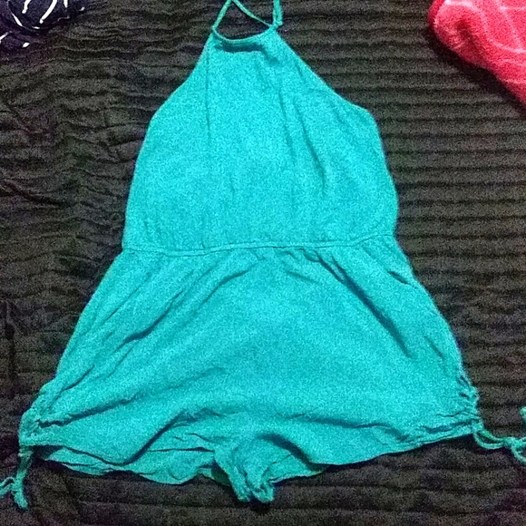 Kendall & Kylie Pants - Kendall and kylie green romper